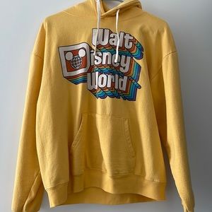 Walt Disney World Medium Yellow Hoodie